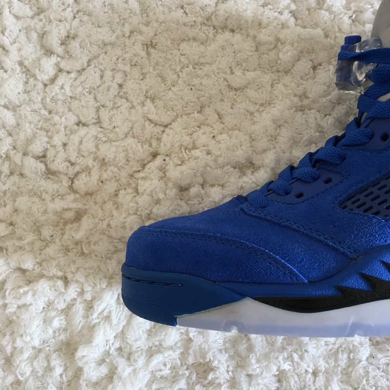 Authentic Air Jordan 5 “Blue Suede”